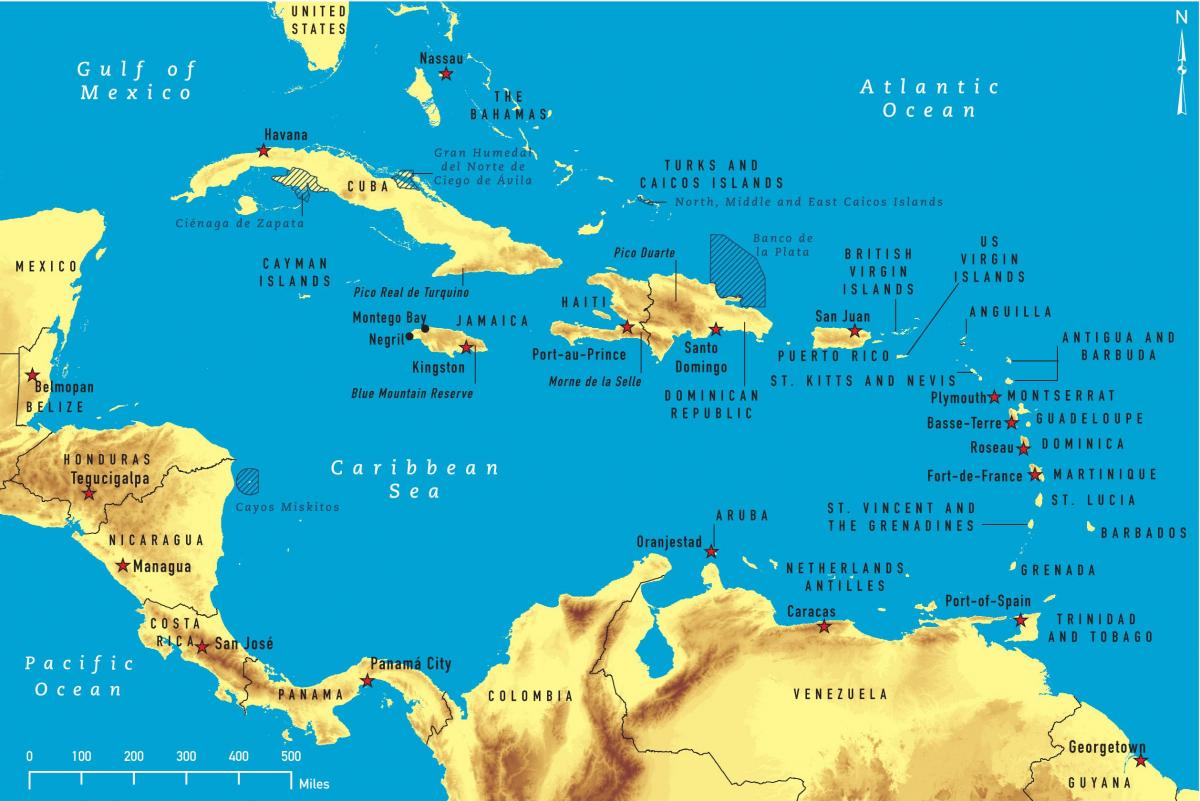Map of jamaica snorkeling