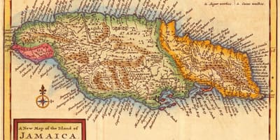 Map of old jamaica